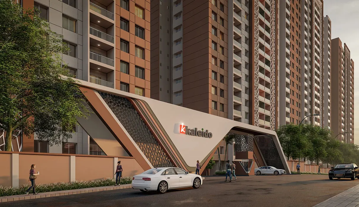 Kohinoor Kaleido residential elevation Kharadi Pune